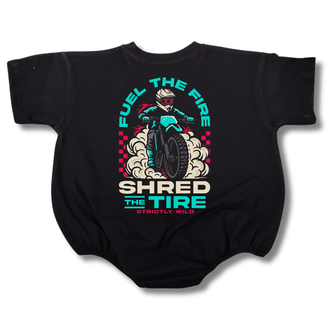 Fuel The Fire Shred The Tire Romper
