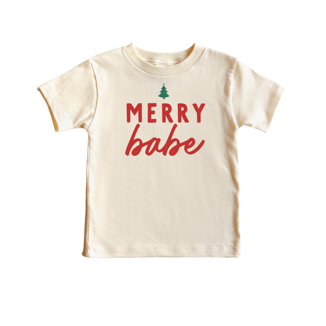 Merry Babe Tree Tee