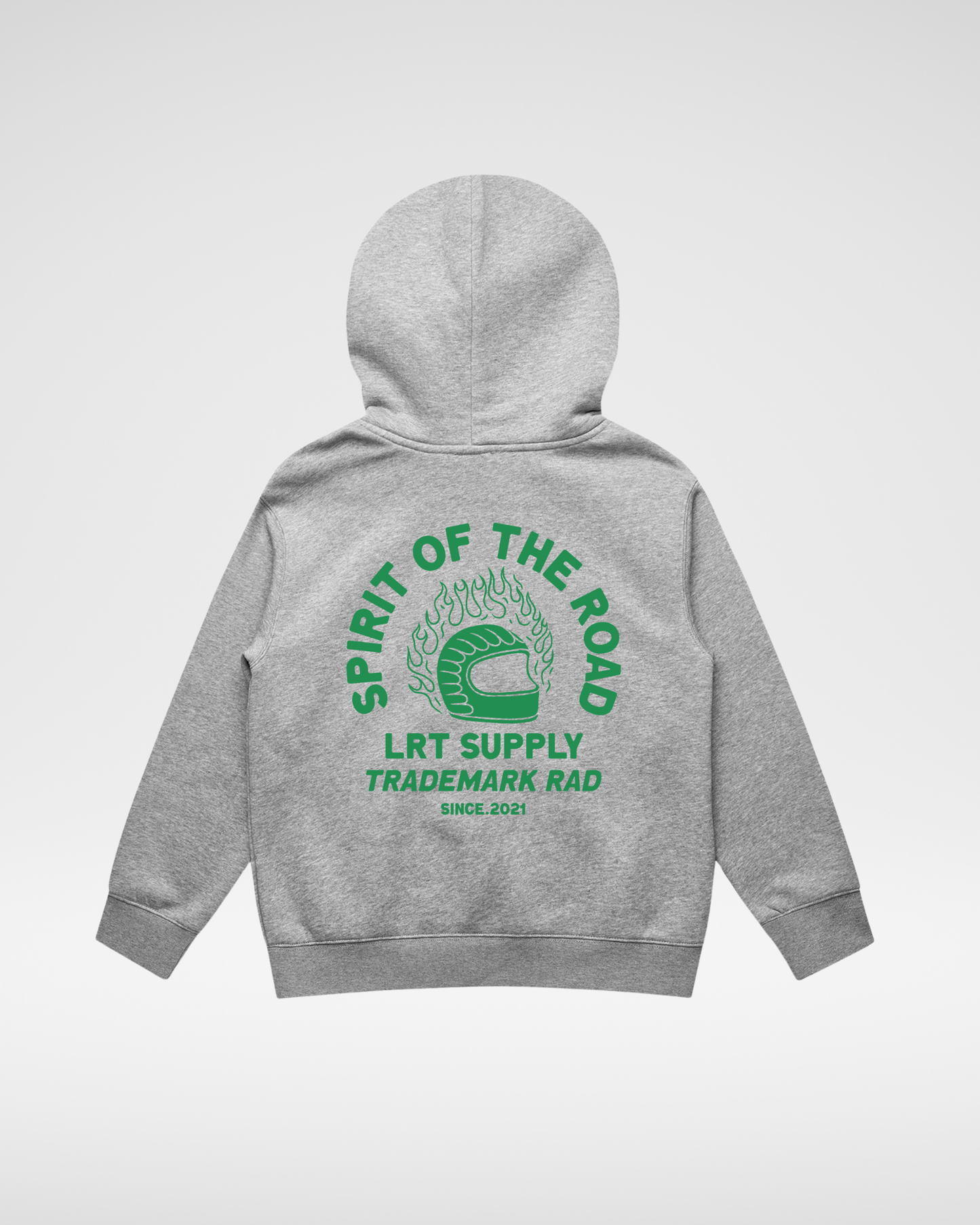 THE SPIRIT RIDER HOODIE - RECYCLED HEATHER GRAY