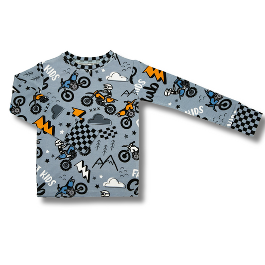 Fast Kids Club Long Sleeve Bamboo