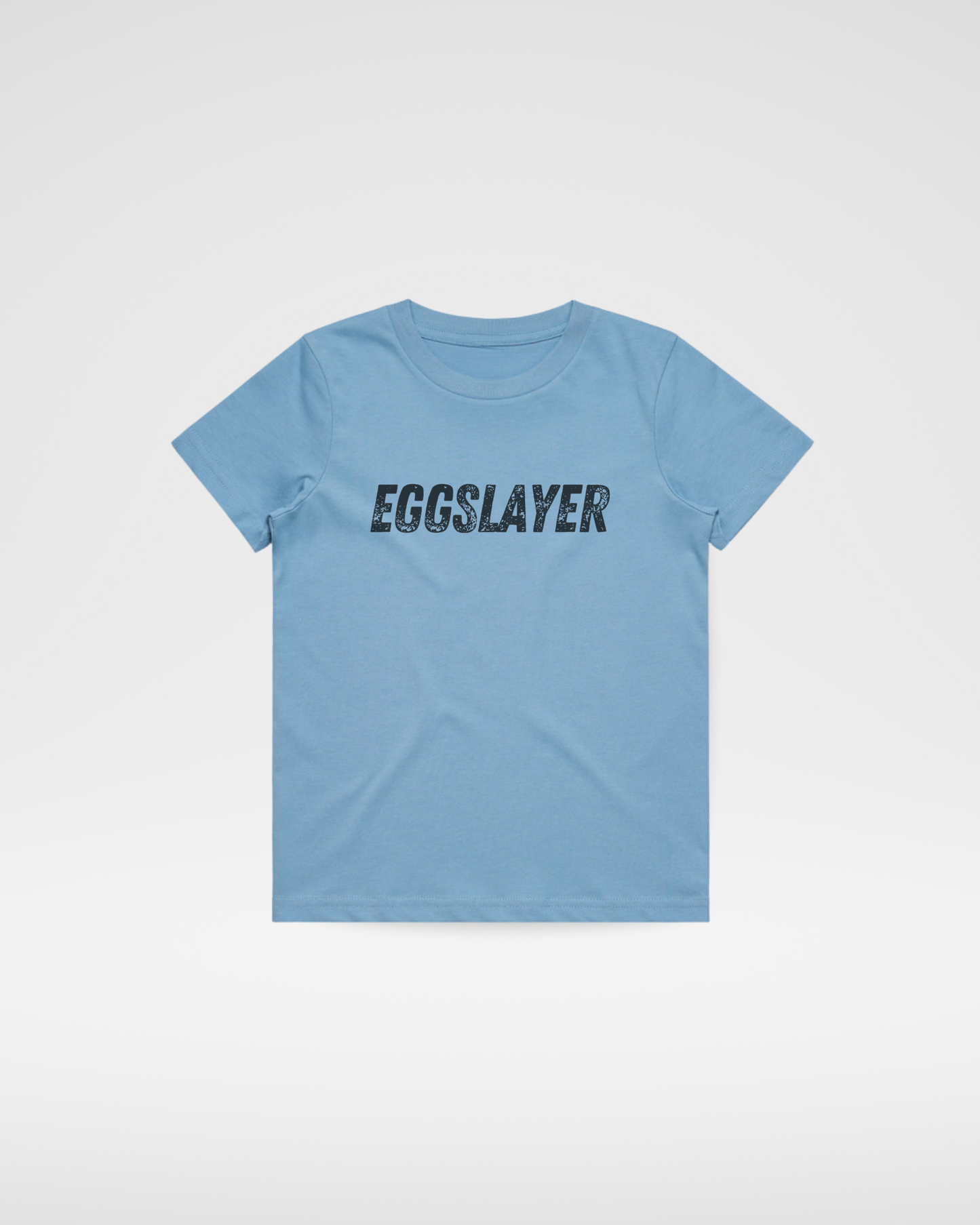 THE EGGSLAYER TEE - CLOUD BLUE