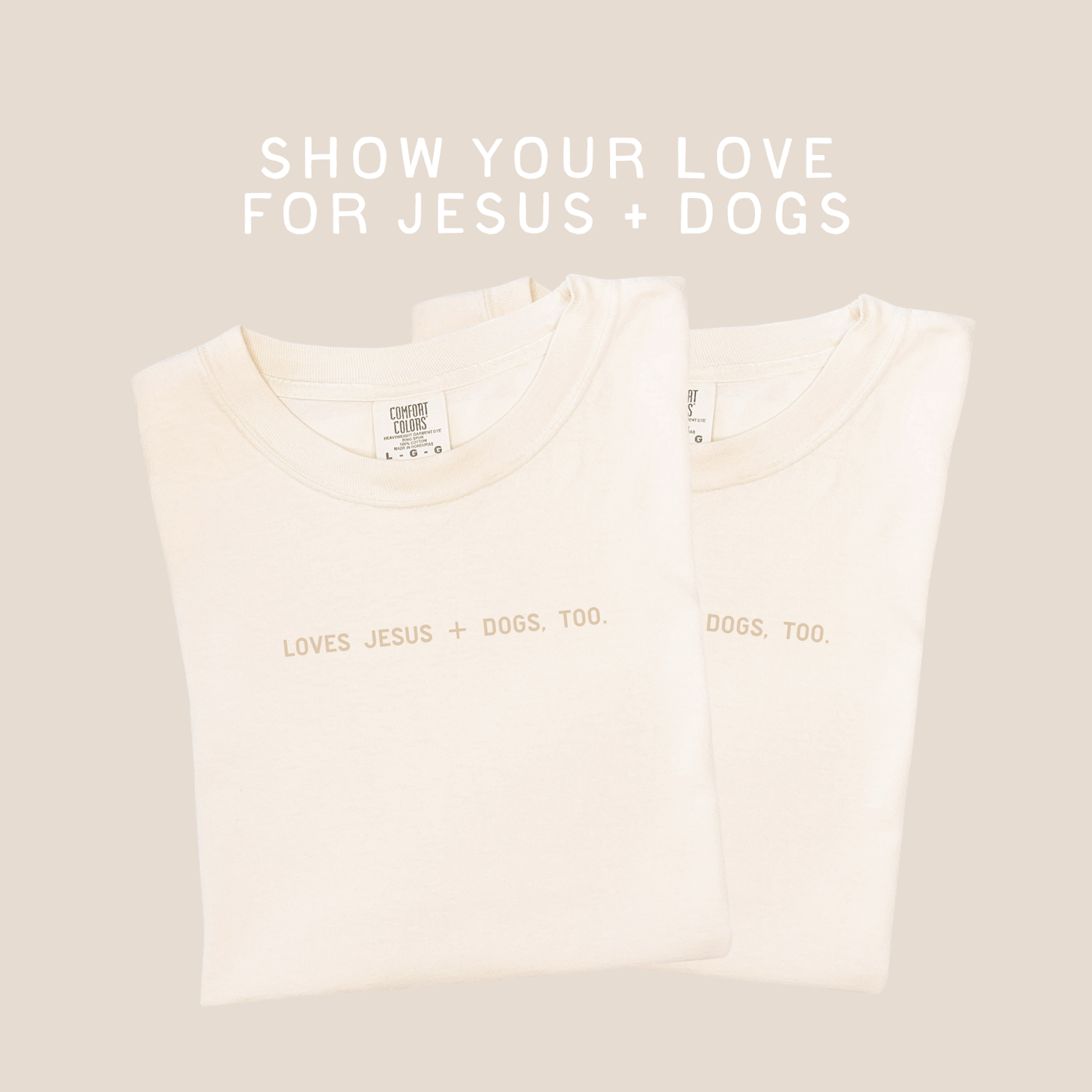 Loves Jesus + Dogs, Too. 🐾