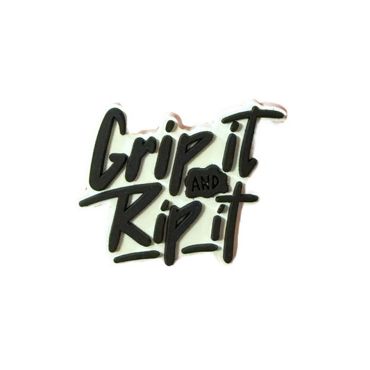 Grip It & Rip It Croc Charm