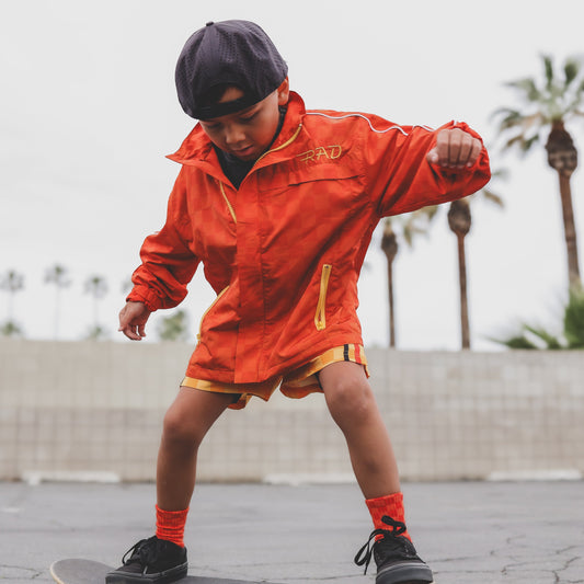 THE STORM RIDER WATERPROOF JACKET - RED