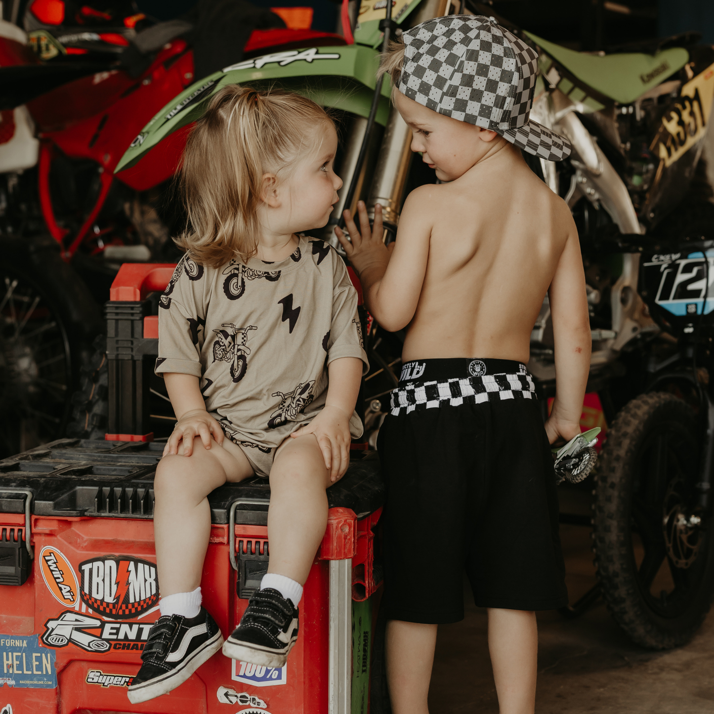 Dusty Ripper Bubble Romper