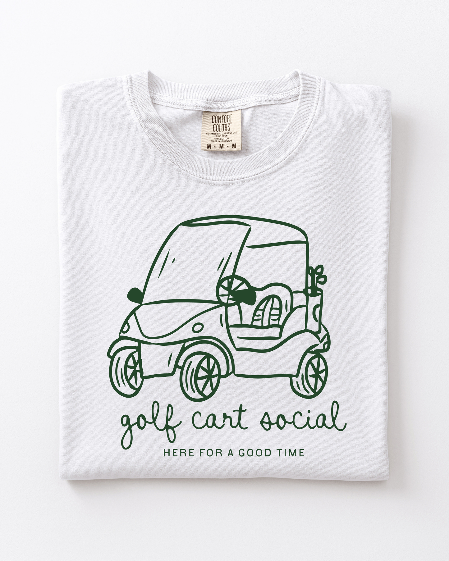 Golf Cart Social Tee