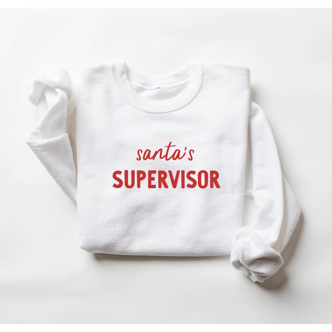 Santa's Supervisor Pullover