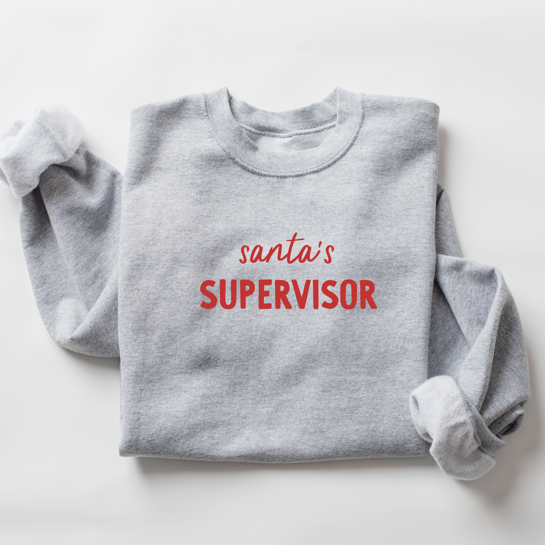 Santa's Supervisor Pullover