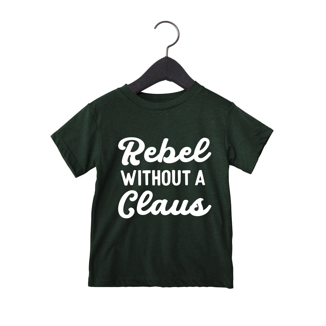 Rebel Without a Claus Tee
