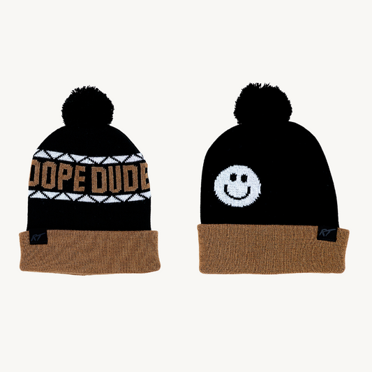 DOPE DUDE REVERSIBLE TODDLER BEANIE