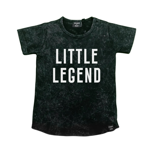 BLACK LITTLE LEGEND TEE (pre-order)