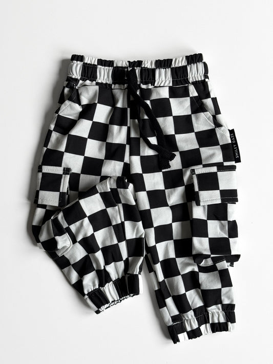 SD CHECKERED • CARGO SWEATPANTS 2.0