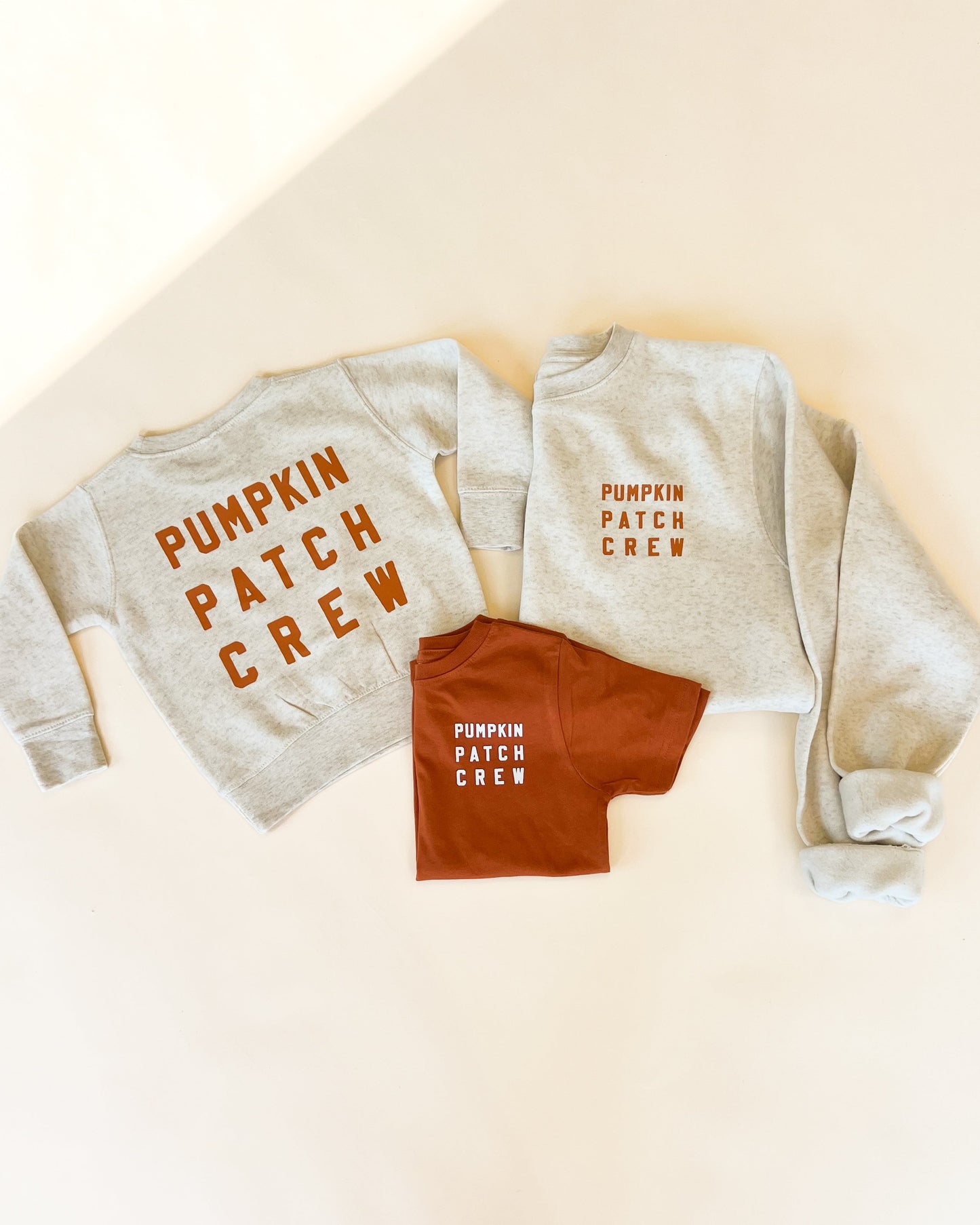 Pumpkin Patch Crew Classic Adult Sweatshirt