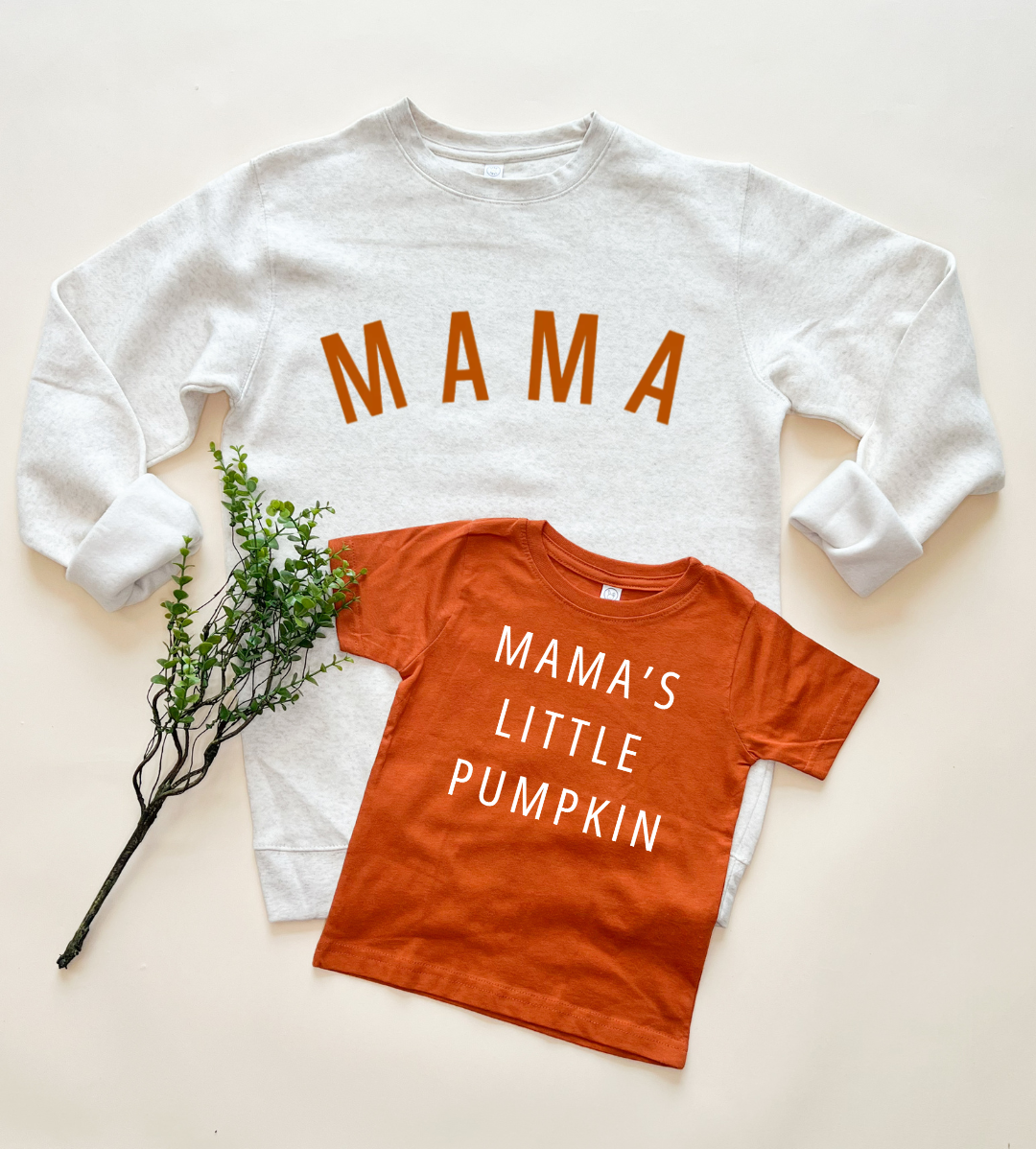 Mama's Little Pumpkin Child Classic Tee - White Design