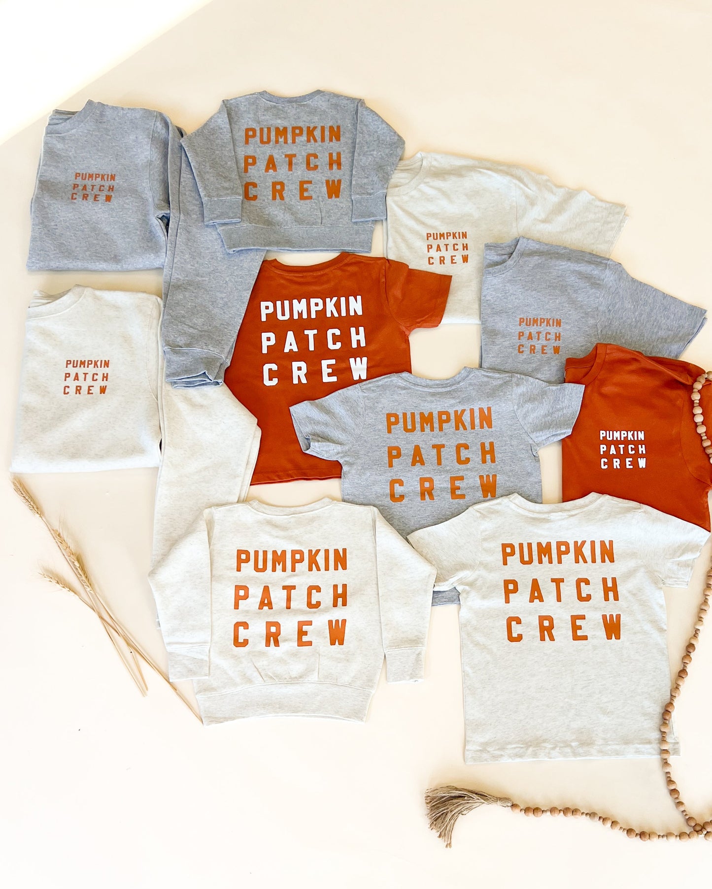 Pumpkin Patch Crew Classic Adult Sweatshirt