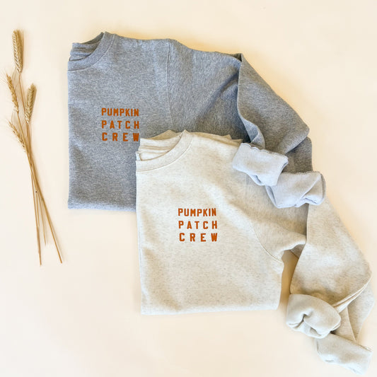Pumpkin Patch Crew Classic Adult Sweatshirt