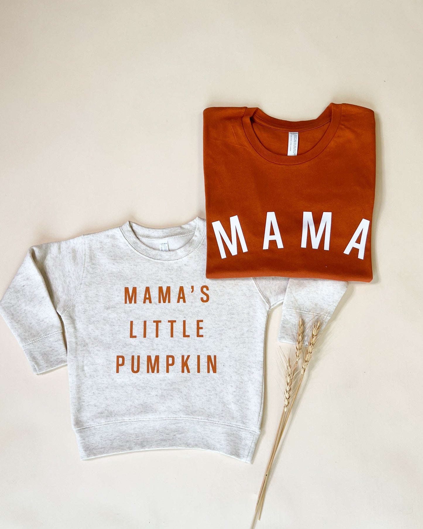 Mama's Little Pumpkin Original Child Sweatshirt