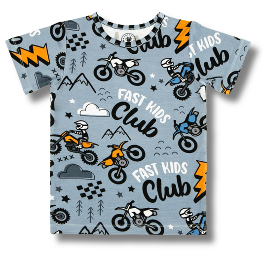 Fast Kids Club Bamboo Short Sleeve Shirt