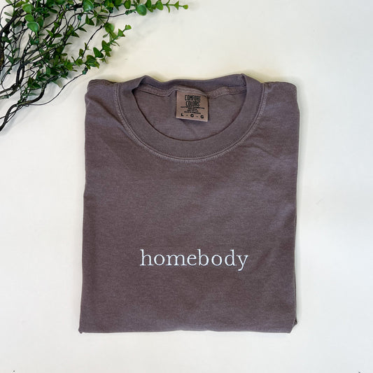 Homebody Embroidered T-Shirt