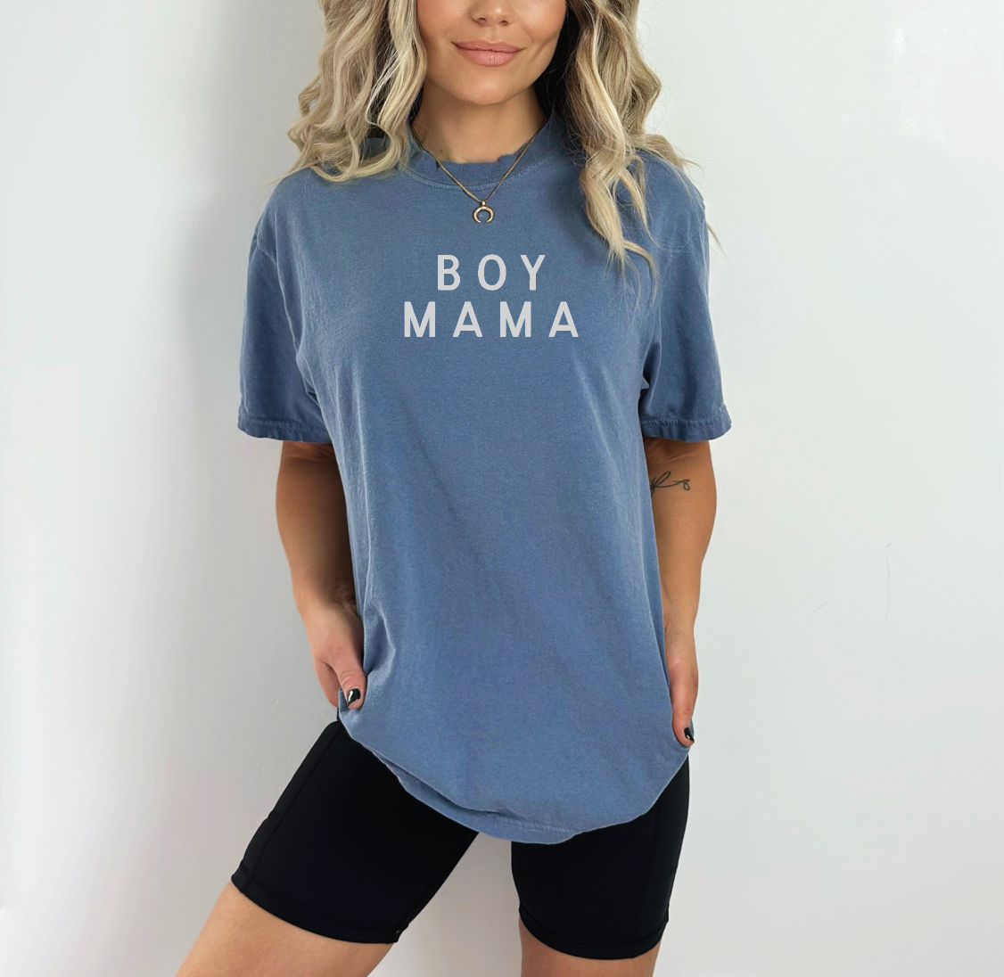 Boy Mama Minimal Tee