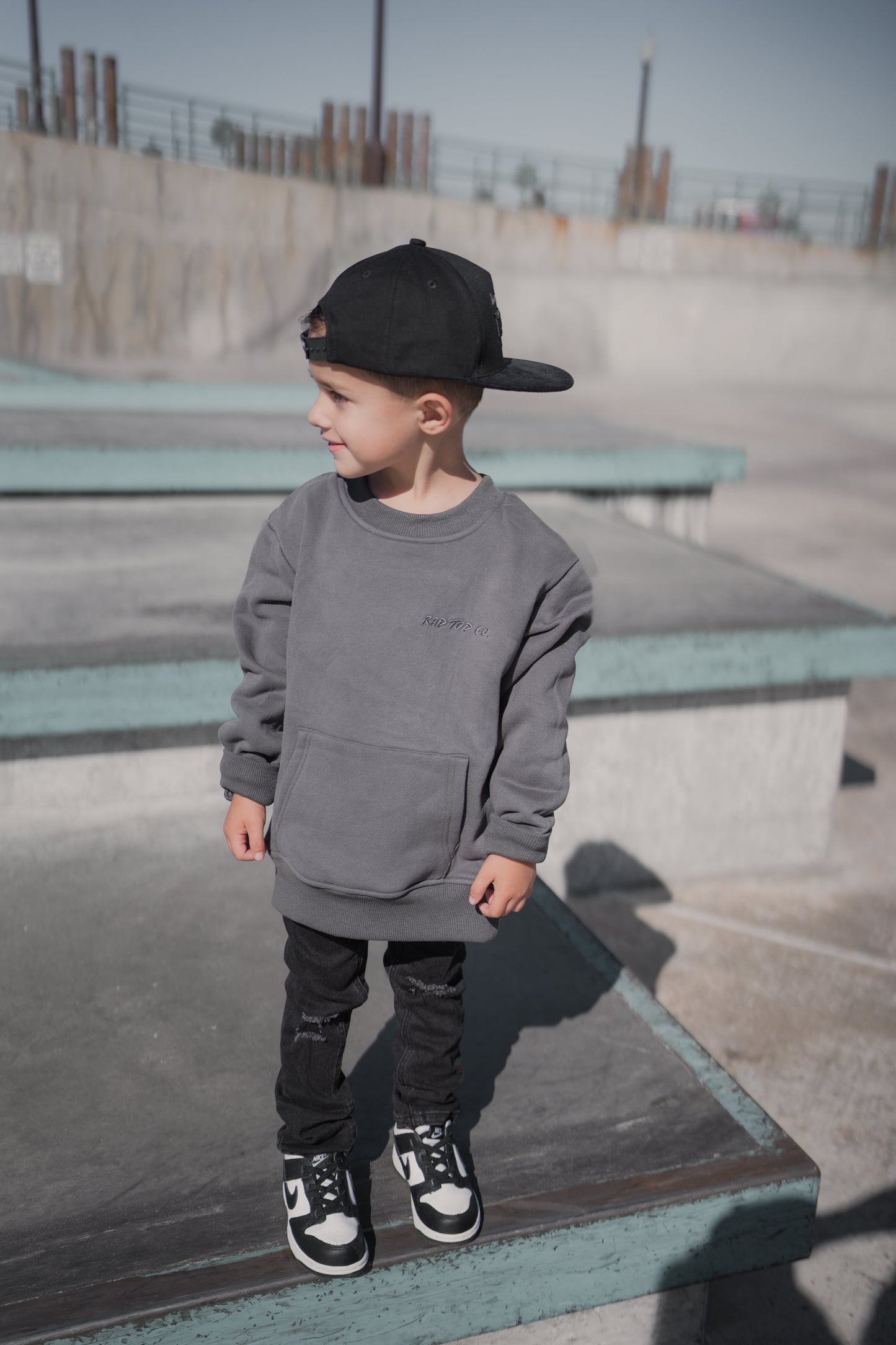 CHASING WAVES CREWNECK