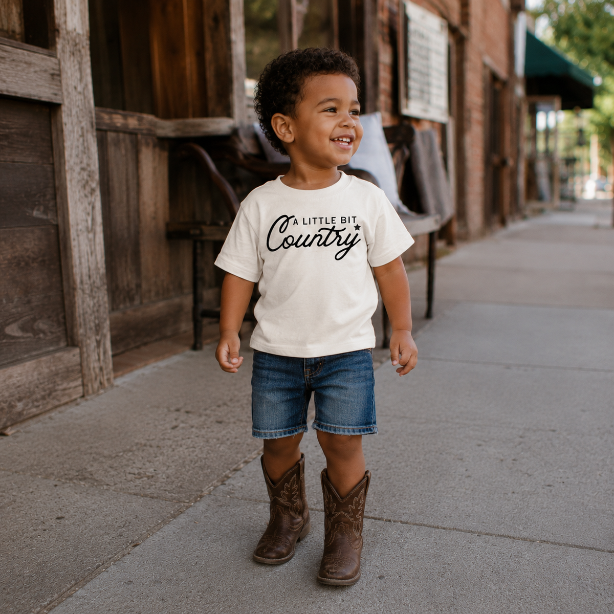 A Little Bit Country Kids Tee