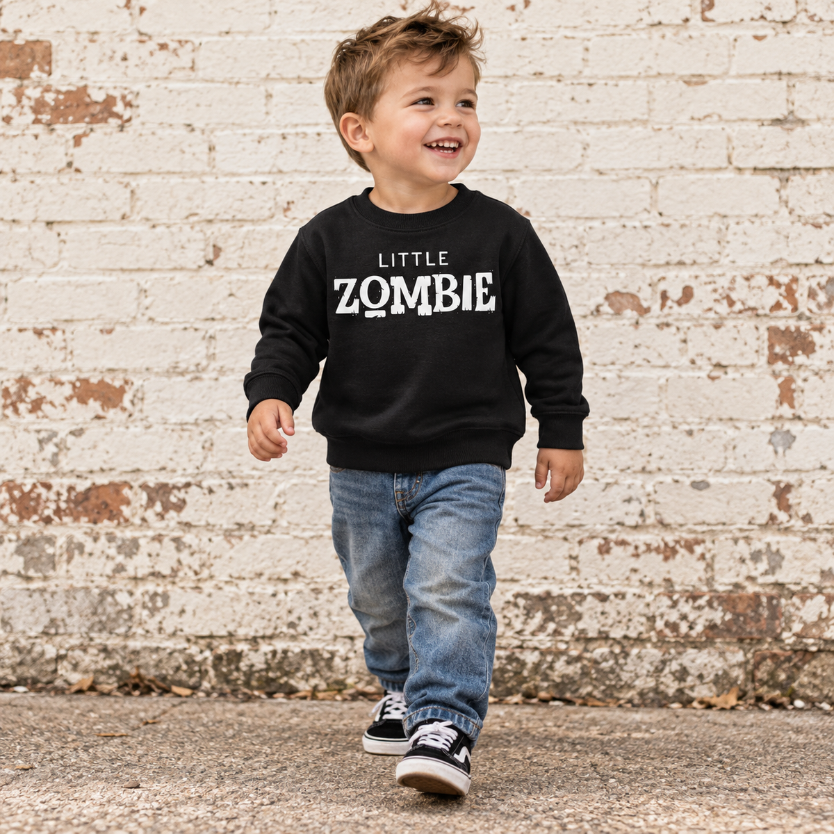 Little Zombie Kids Halloween Tee & Sweatshirt