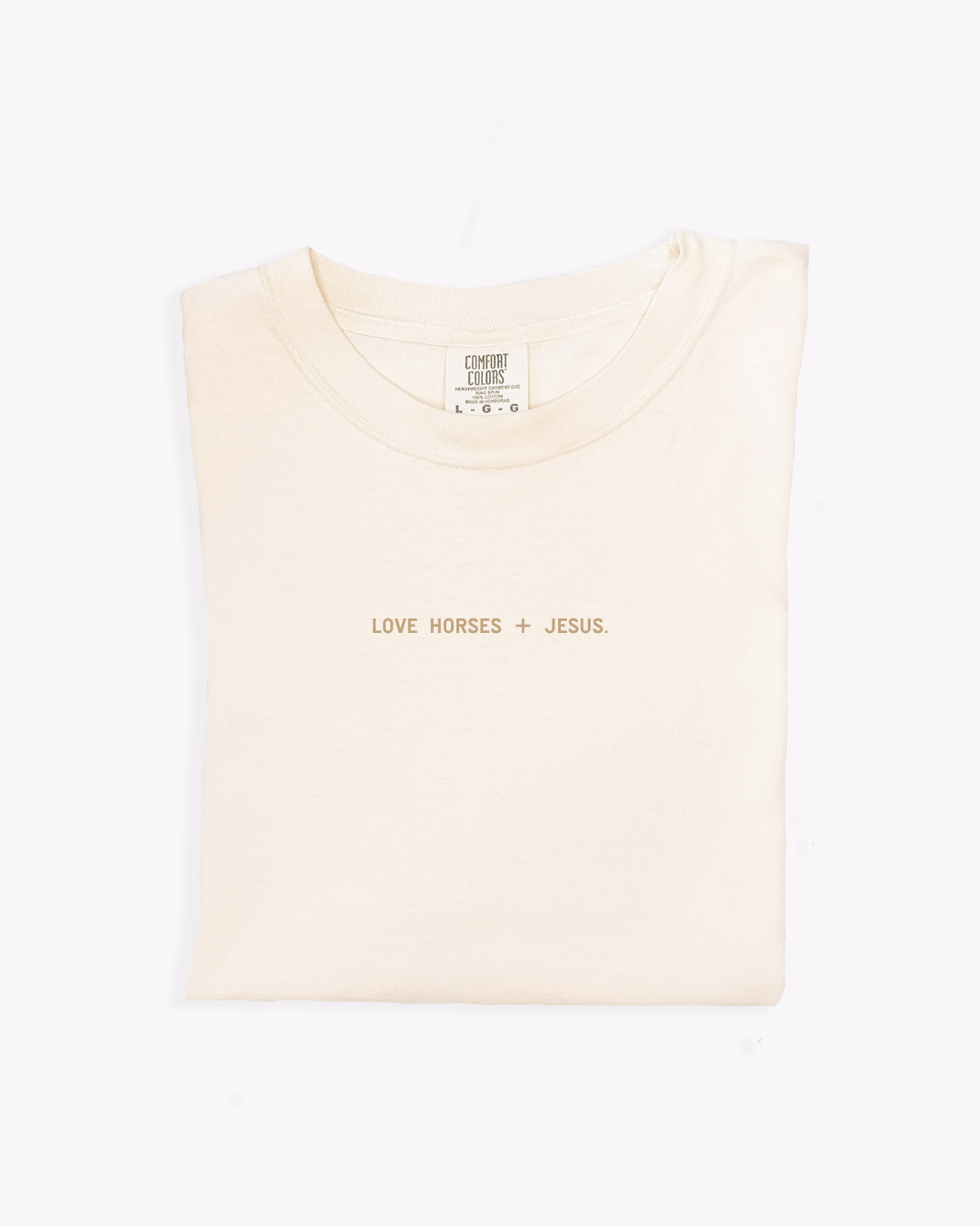 Love Horses + Jesus Unisex Tee