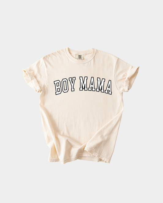 Boy Mama Varsity Relaxed Tee