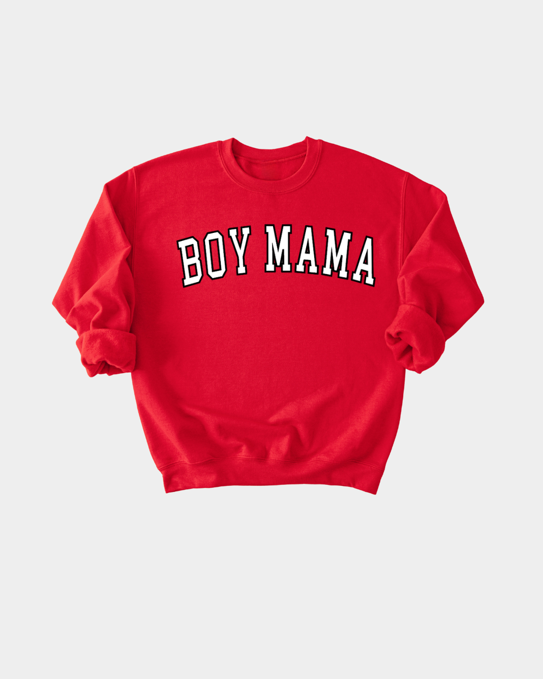 Boy Mama Varsity Pullover