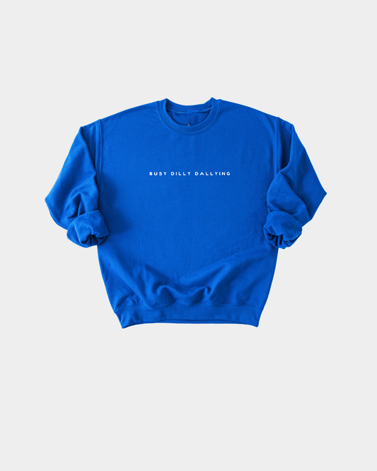 Busy Dillydallying Pullover