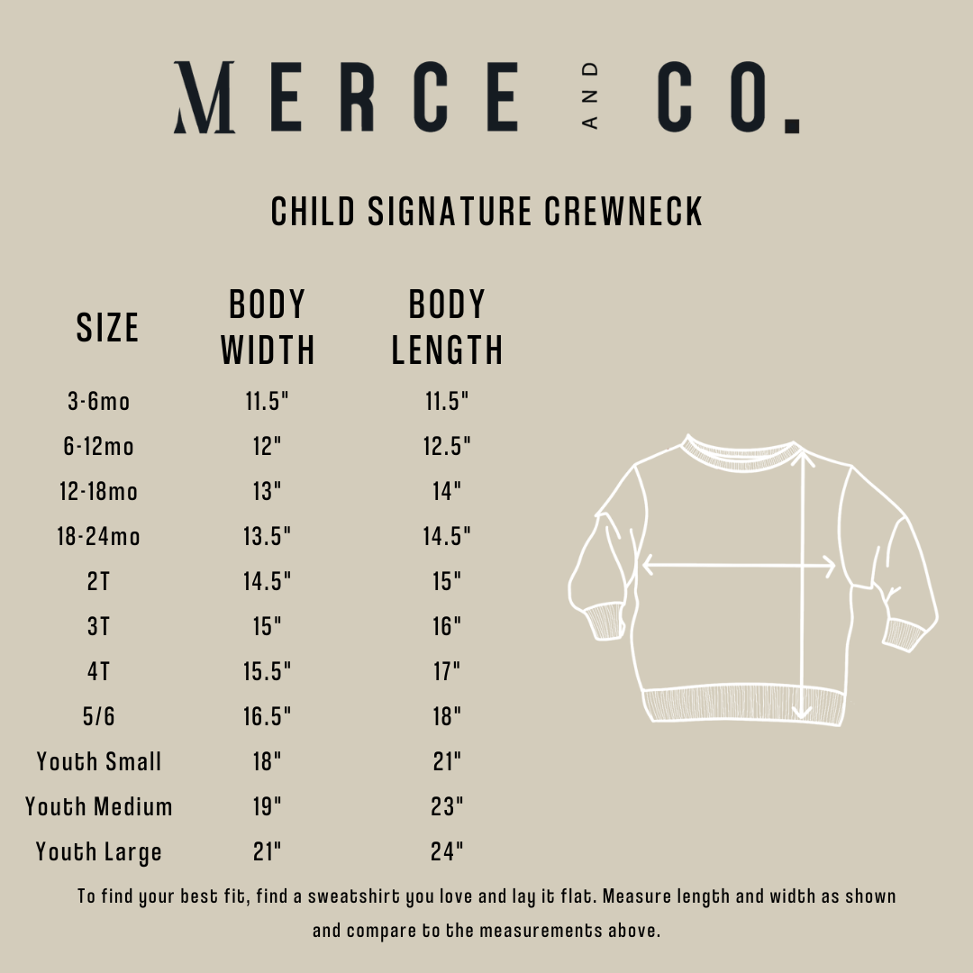 Lil' Turkey Original Child Comfort Crewneck