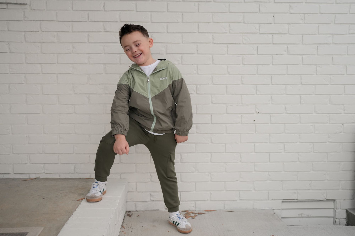 Salt + Sage Windbreaker