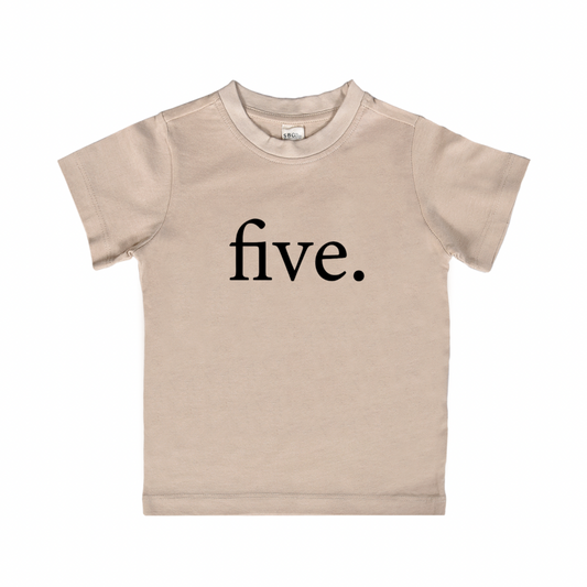 Five. - Birthday Tee