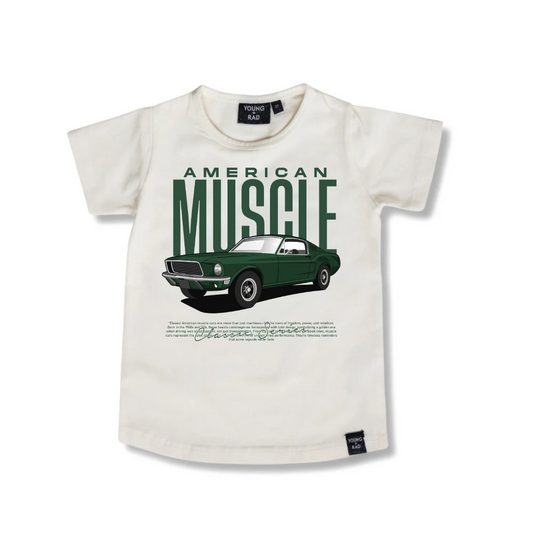 AMERICAN MUSCLE CAR ACID WASH TEE (pre-order)