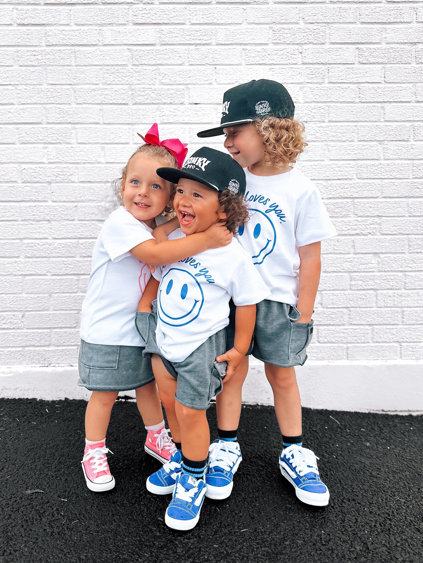 Jesus Loves You Smiley Toddler Tee