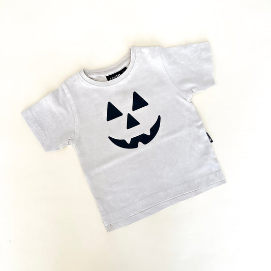 Jack-o-Lantern Acid Wash Tee - Neutral