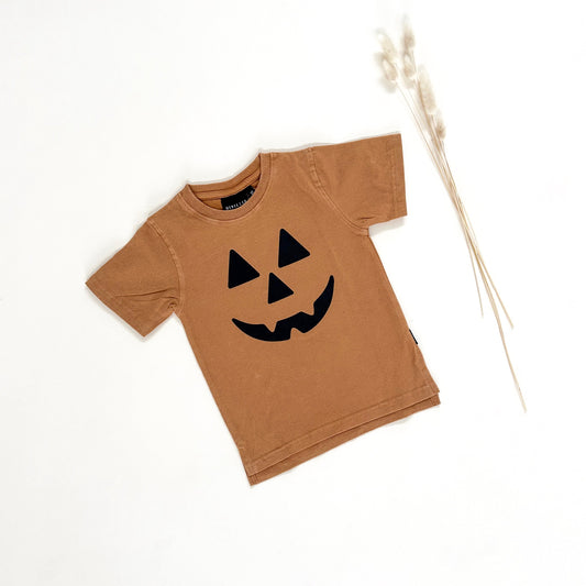 Jack-o-Lantern Tee - Faded Autumn