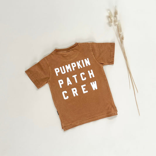 Pumpkin Patch Crew Tee - Faded Autumn