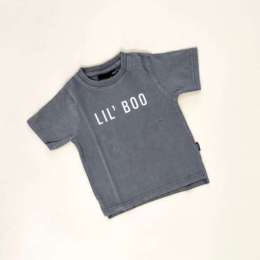 Lil' Boo Child Tee - Faded Gray