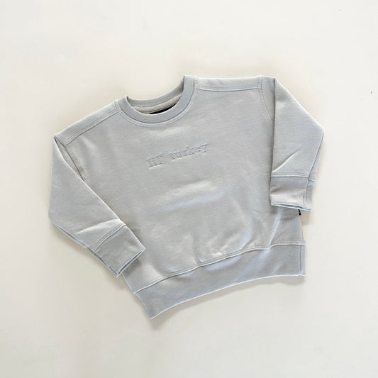 Lil' Turkey Embroidered Child Comfort Crewneck
