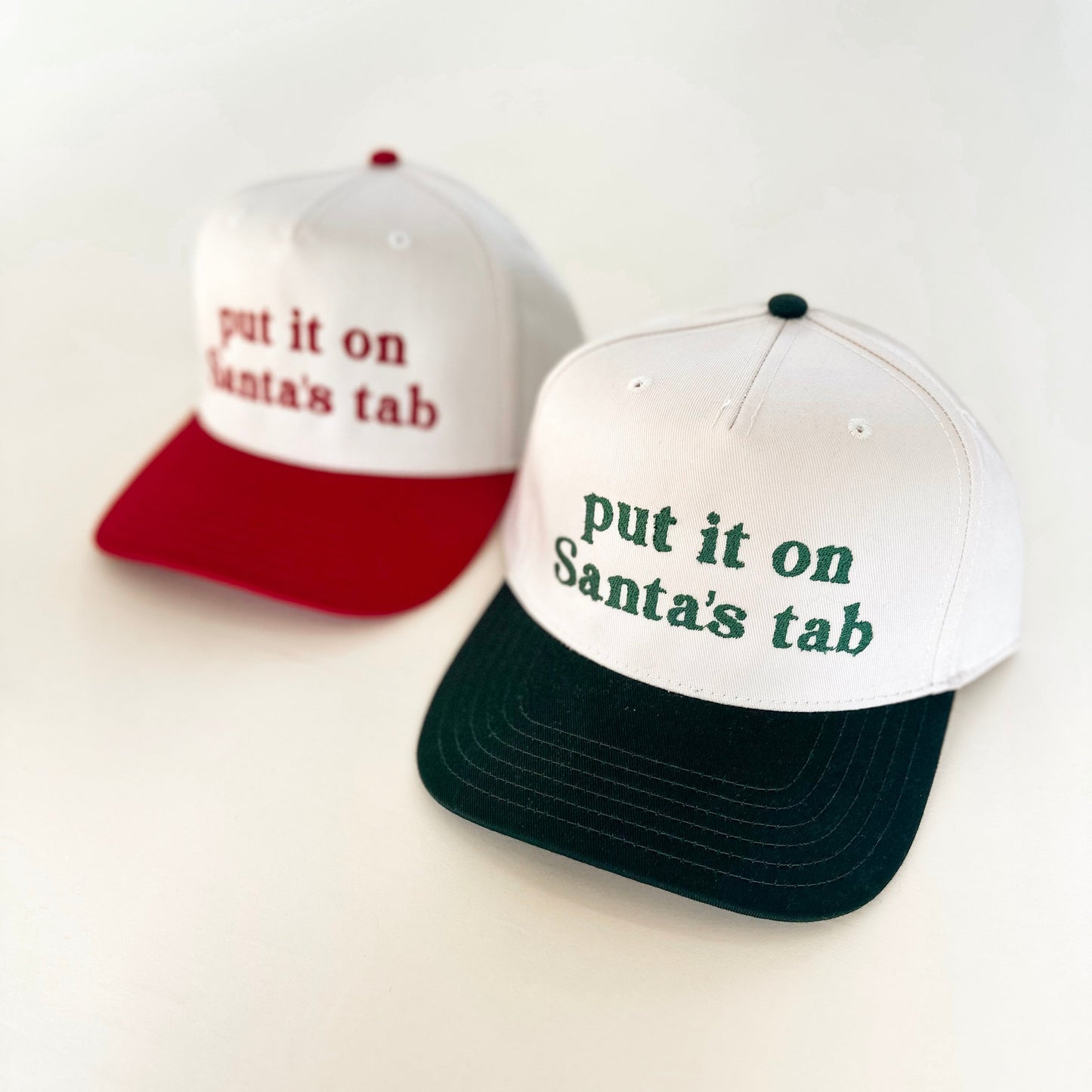 Put It On Santa's Tab Embroidered Cap
