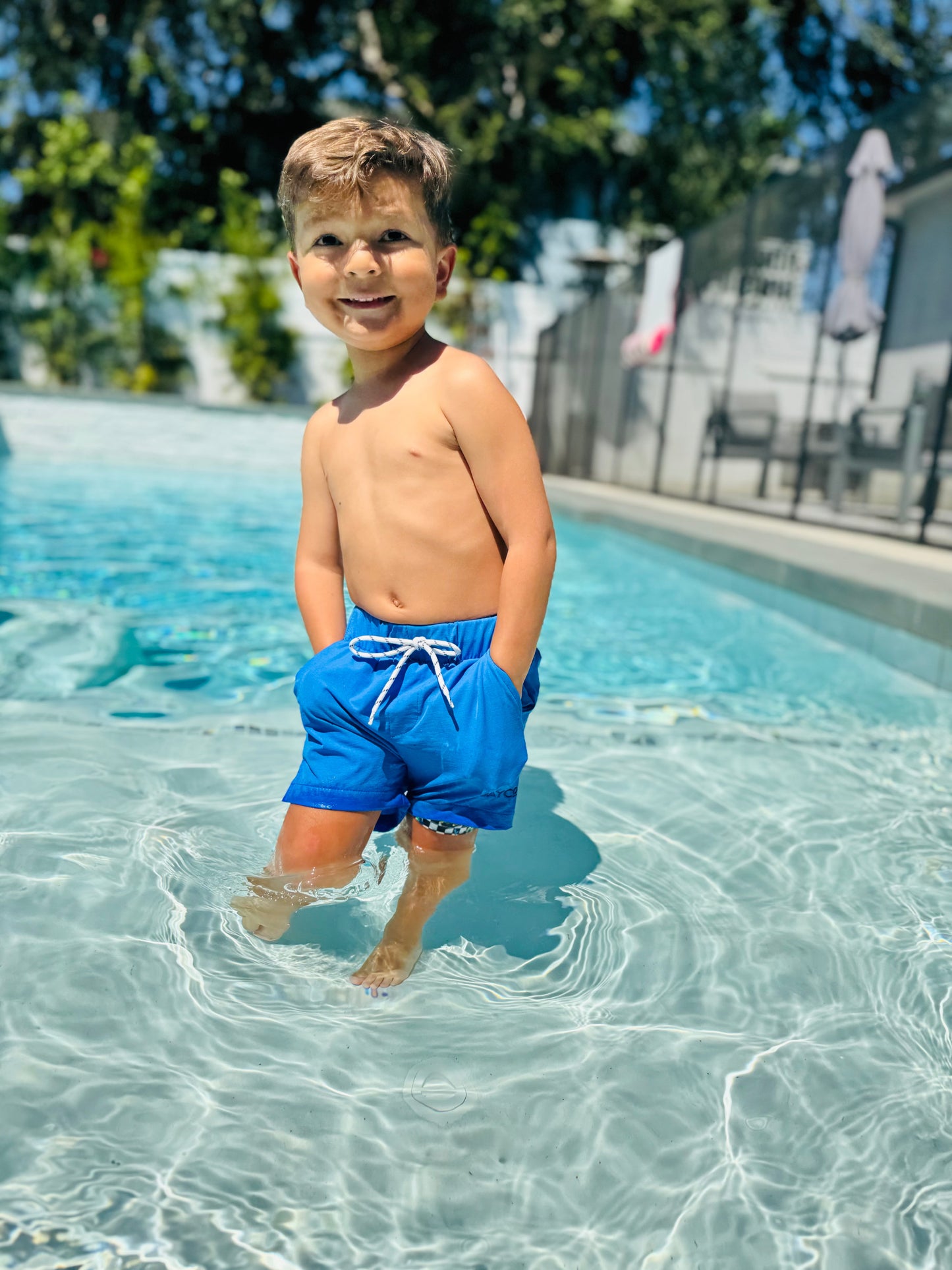 Cobalt + Dino Driver Hybrid Shorts