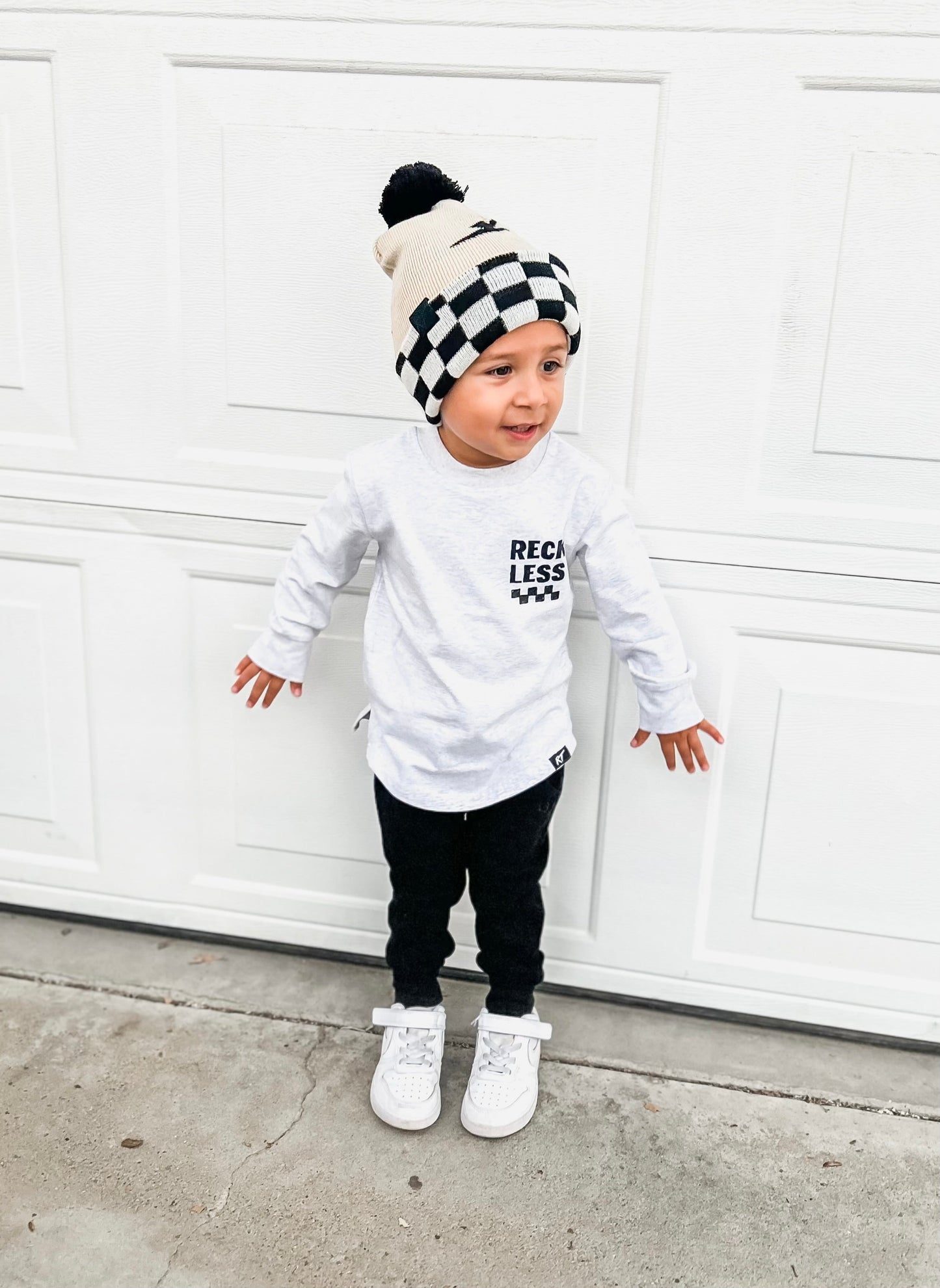 RECKLESS REVERSIBLE TODDLER BEANIE