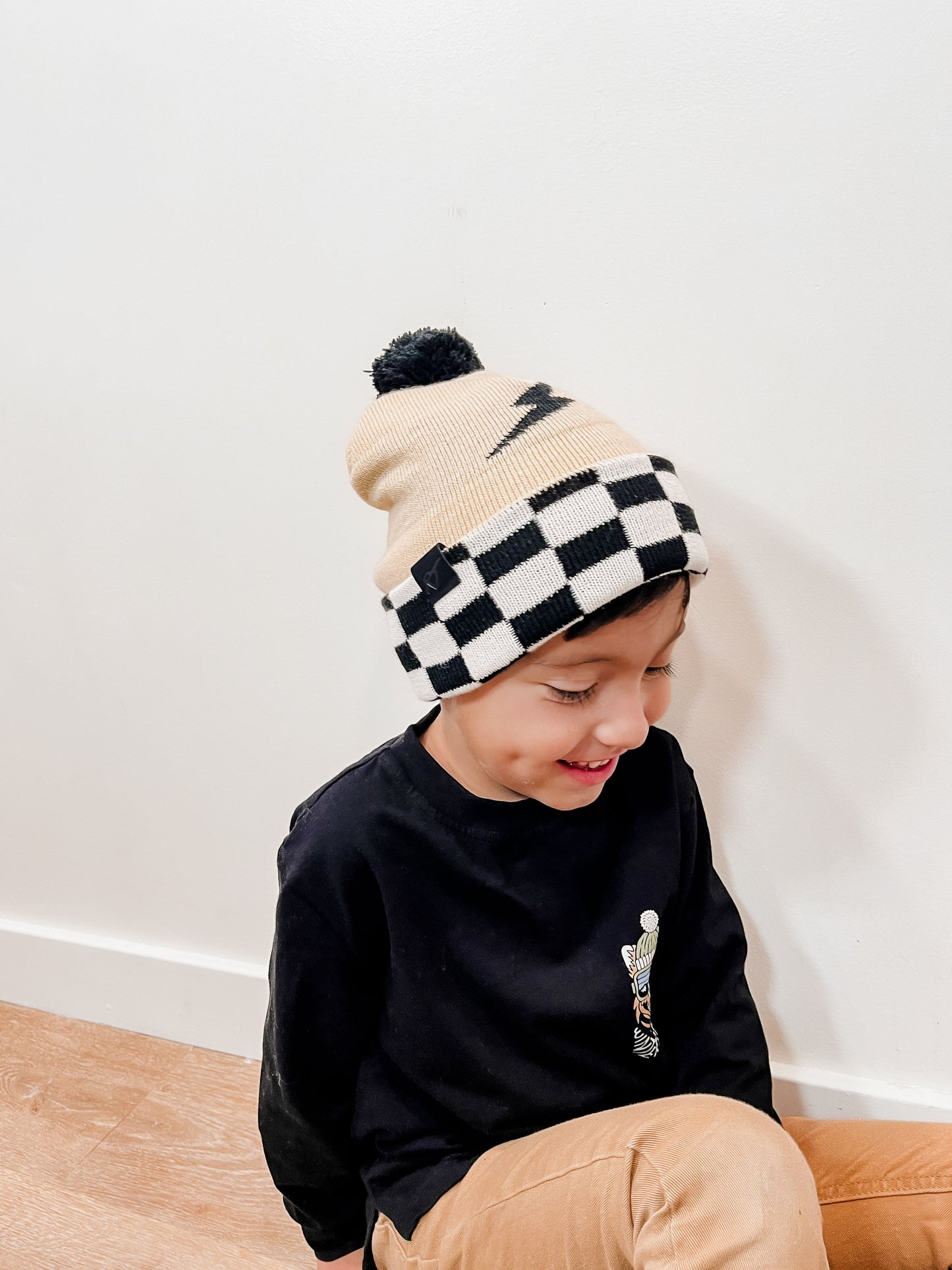 RECKLESS REVERSIBLE TODDLER BEANIE