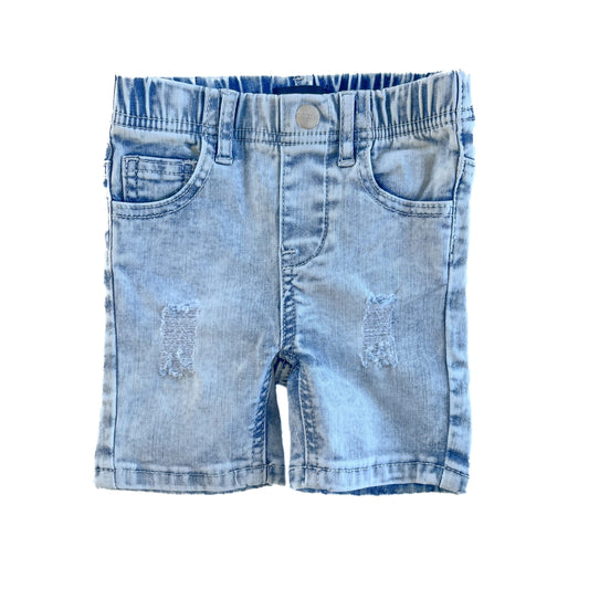 DENIM SHORTS - LIGHT WASH