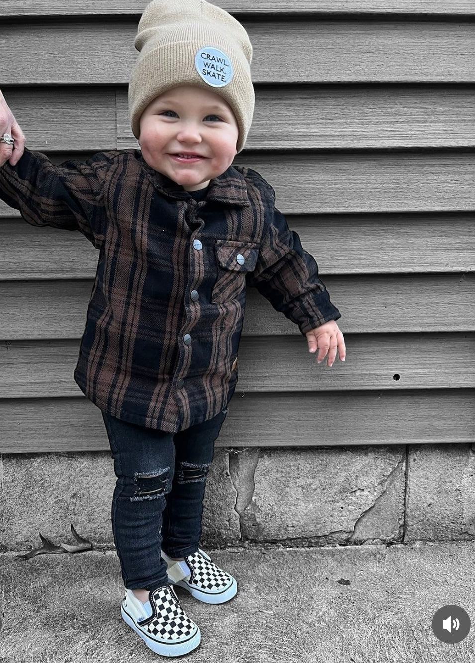 CRAWL WALK SKATE BEANIE