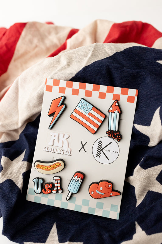 USA Retro Charms