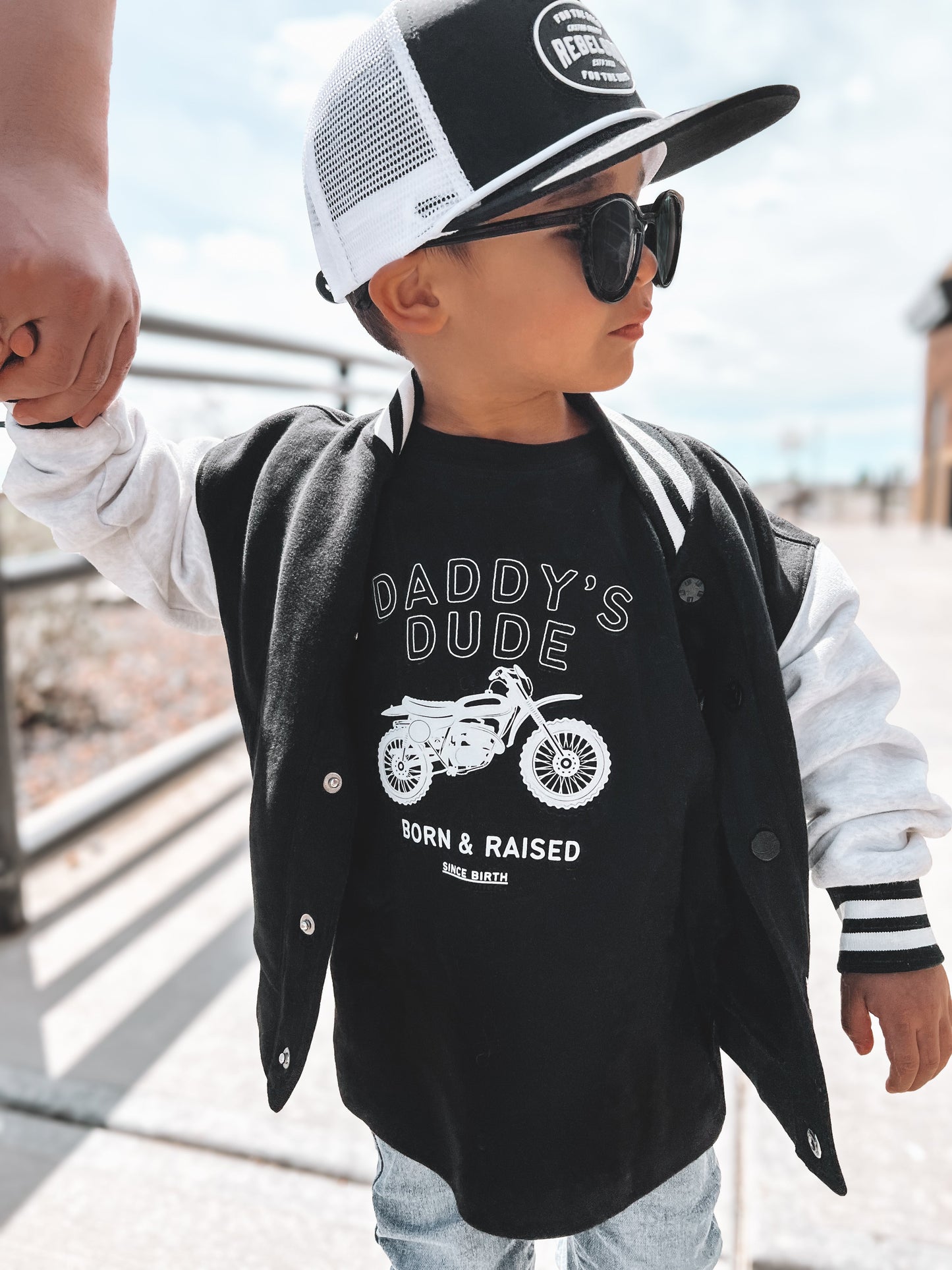 Daddy's Dude Born & Raised Tee