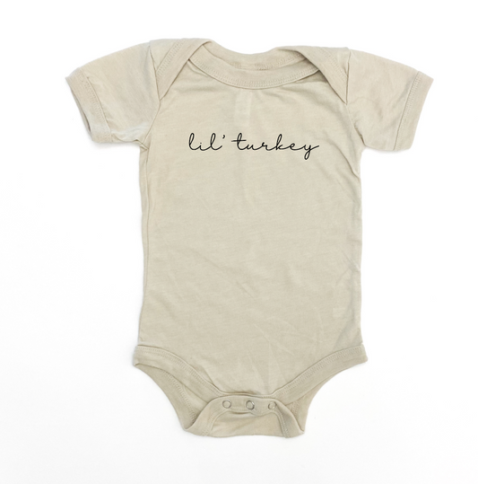 Lil' Turkey Script Bodysuit